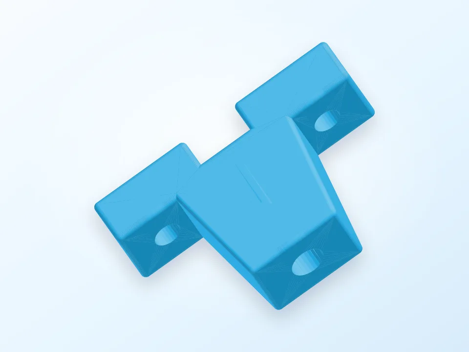 Car Jack Hood Mount 3D model preview