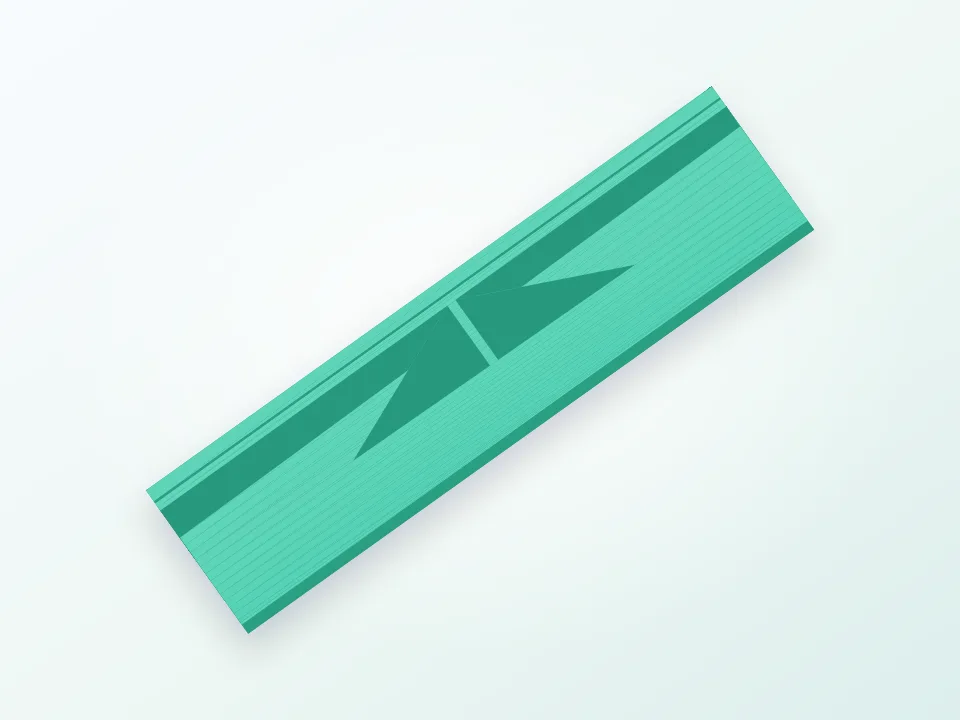 Pen Tray V2 3D model preview