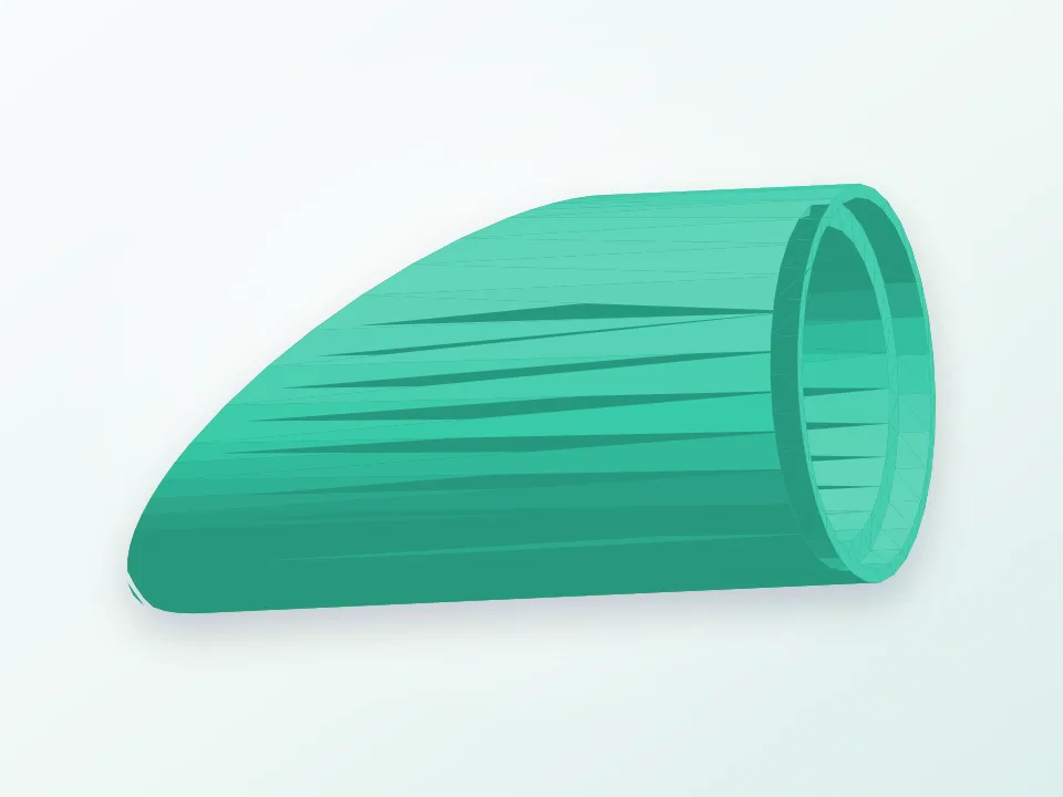 MR16 Headlight for Honda Elite (52 degrees) 3D model preview