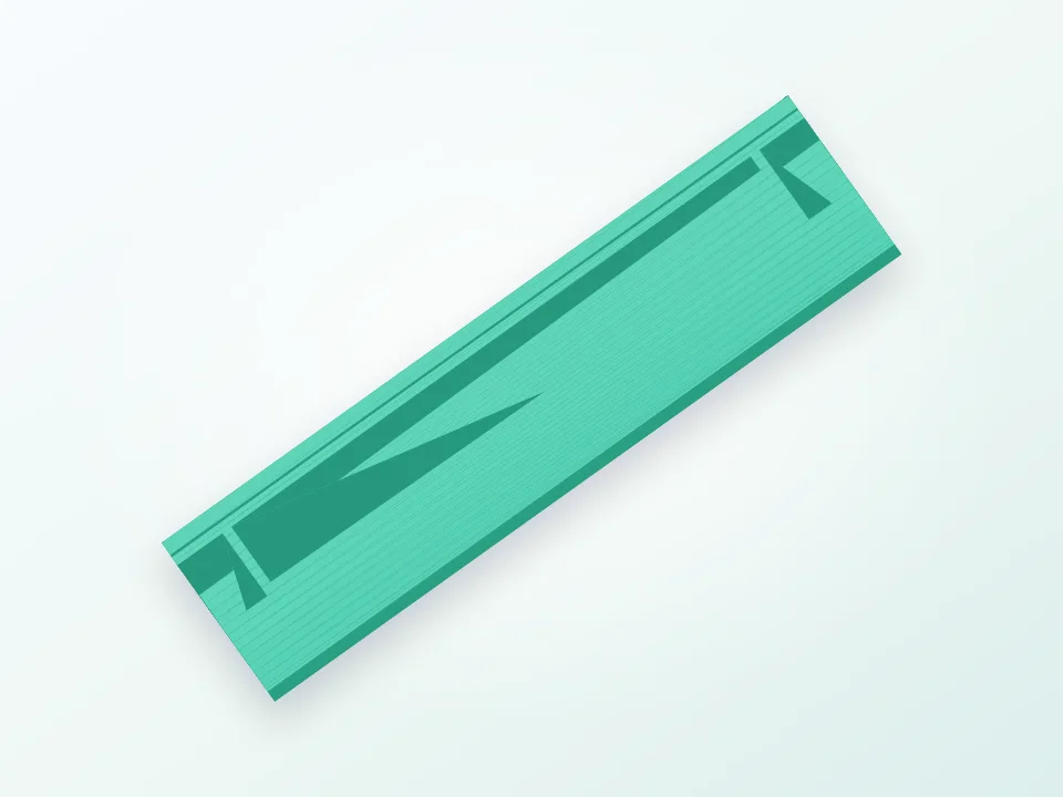 Pen Tray V2.1 3D model preview