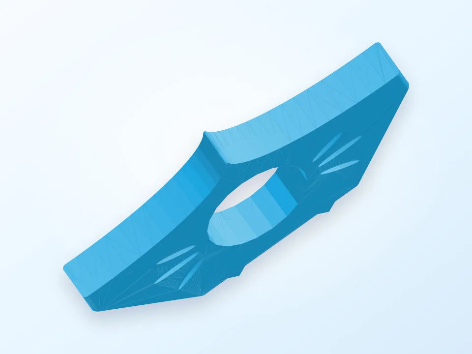 Book Ring Kitty Kat 3D model preview