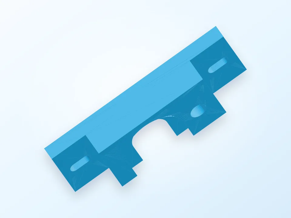 Hotend anchor 3D model preview