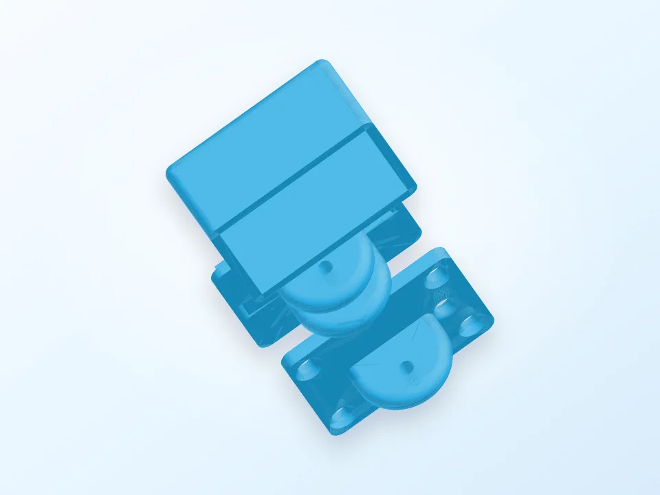 PIR Holder 3D model preview