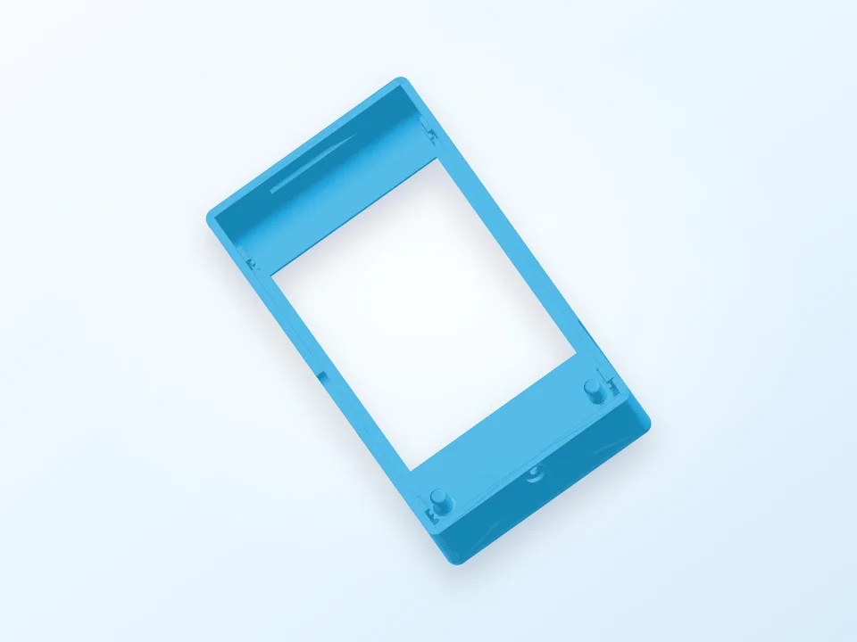 Weather Station Case 3D model preview
