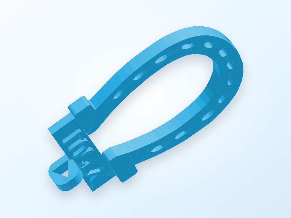 Lucky Horseshoe 3D model preview