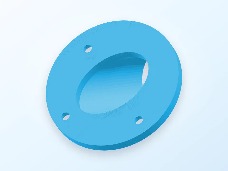Tube holder 3D model preview