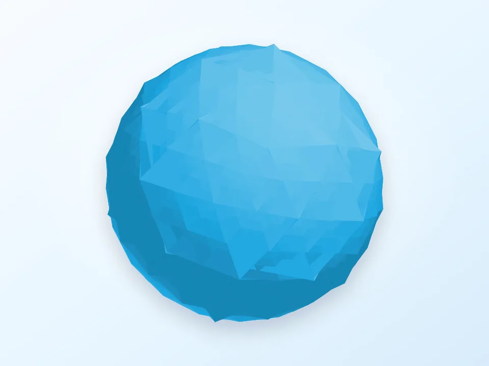 isoISOiso sphere 3D model preview