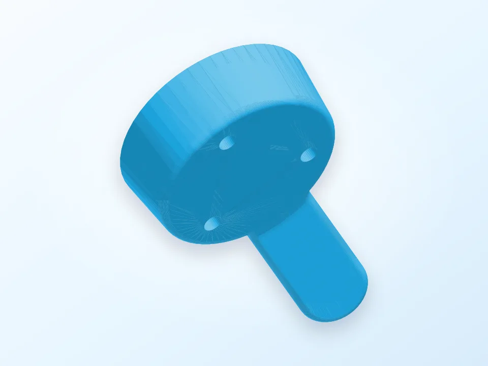 Nail Frame Wall Hook Thing 3D model preview