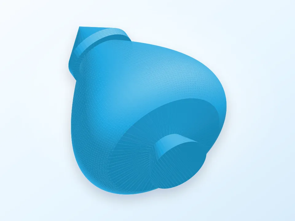 Popular top Spinner 3D model preview