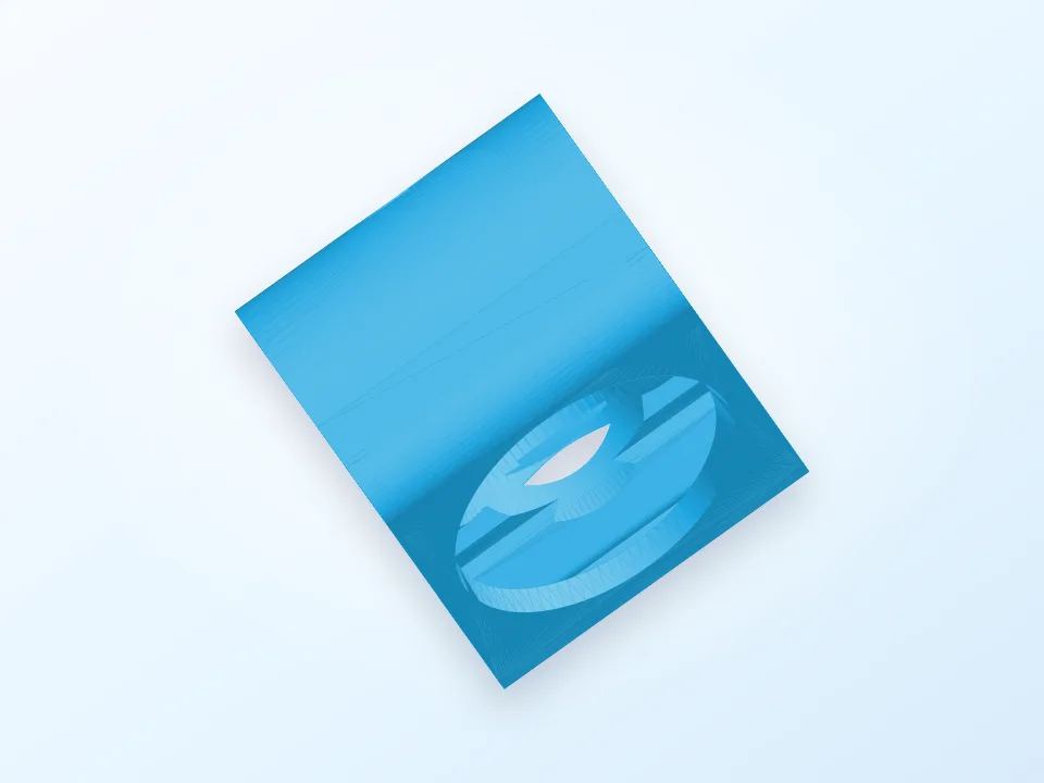 Boceto pieza en 3D a partir de un archivo de CAD 3D model preview