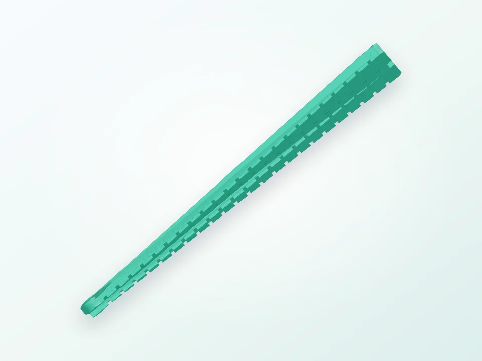 Resistor lead forming tool 3D model preview