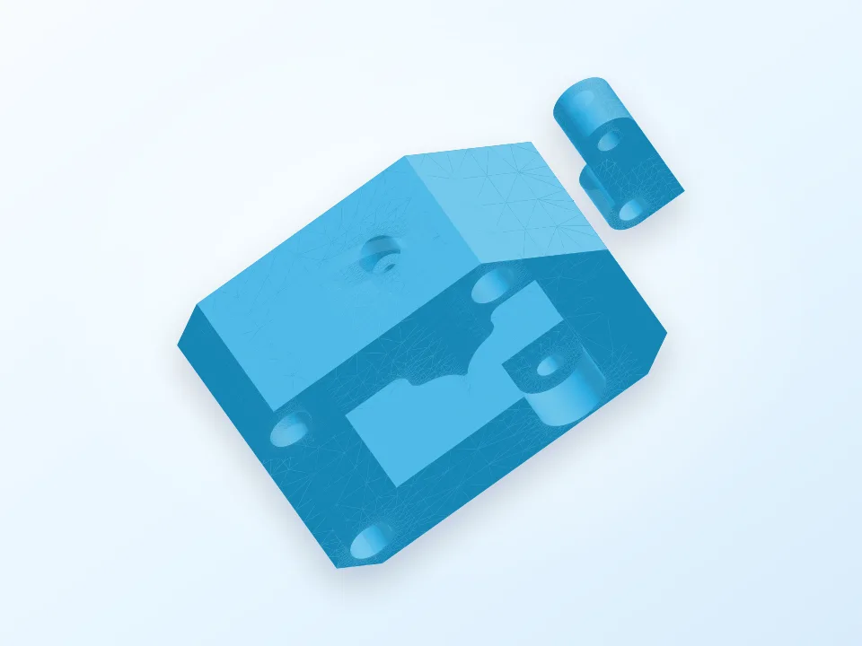 Recreus direct drive 3D model preview