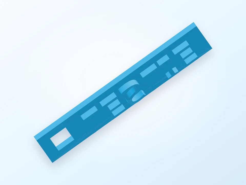 Nametag 3D model preview
