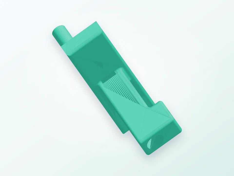 Variable-Edge Center Scribe Hand Tool 3D model preview