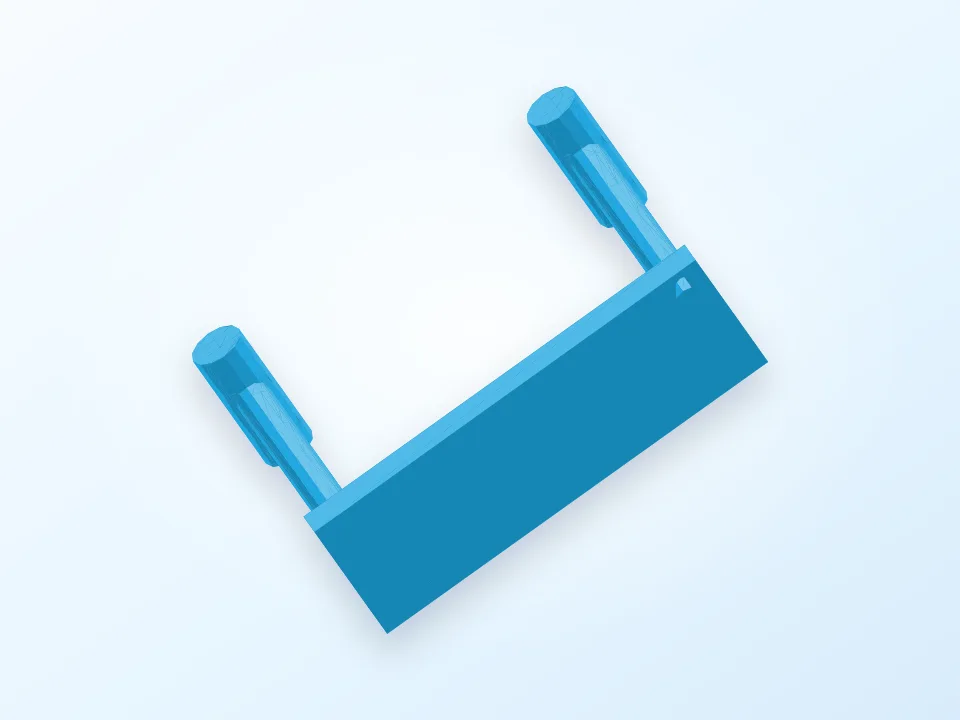 2 x Desk 1:36 3D model preview