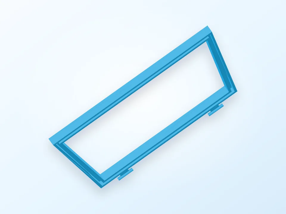 Window Screen Wicket 3D model preview