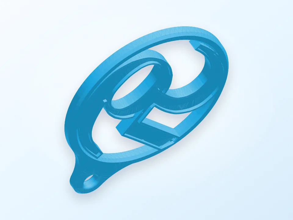 Key Fob for your '65 classic car 3D model preview
