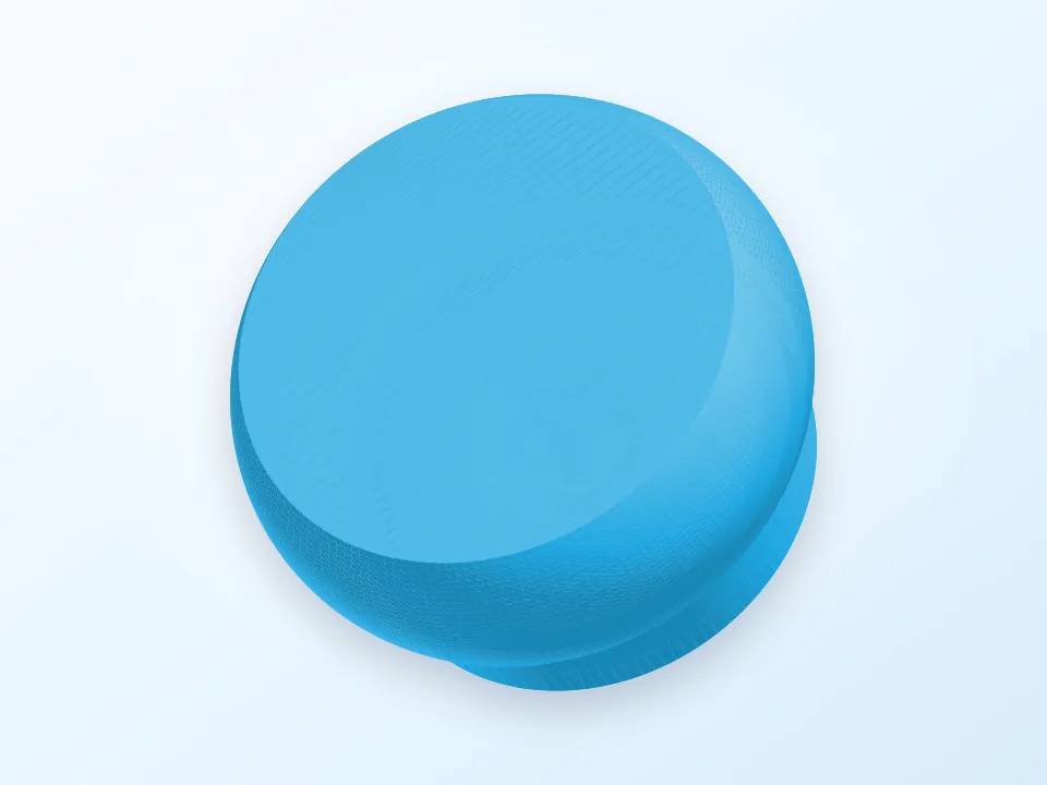 Pan Cover Handle 3D model preview