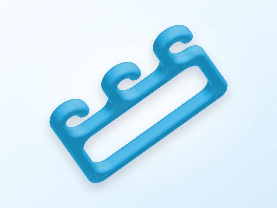 Bag Holder - Shopping Handle 3D model preview