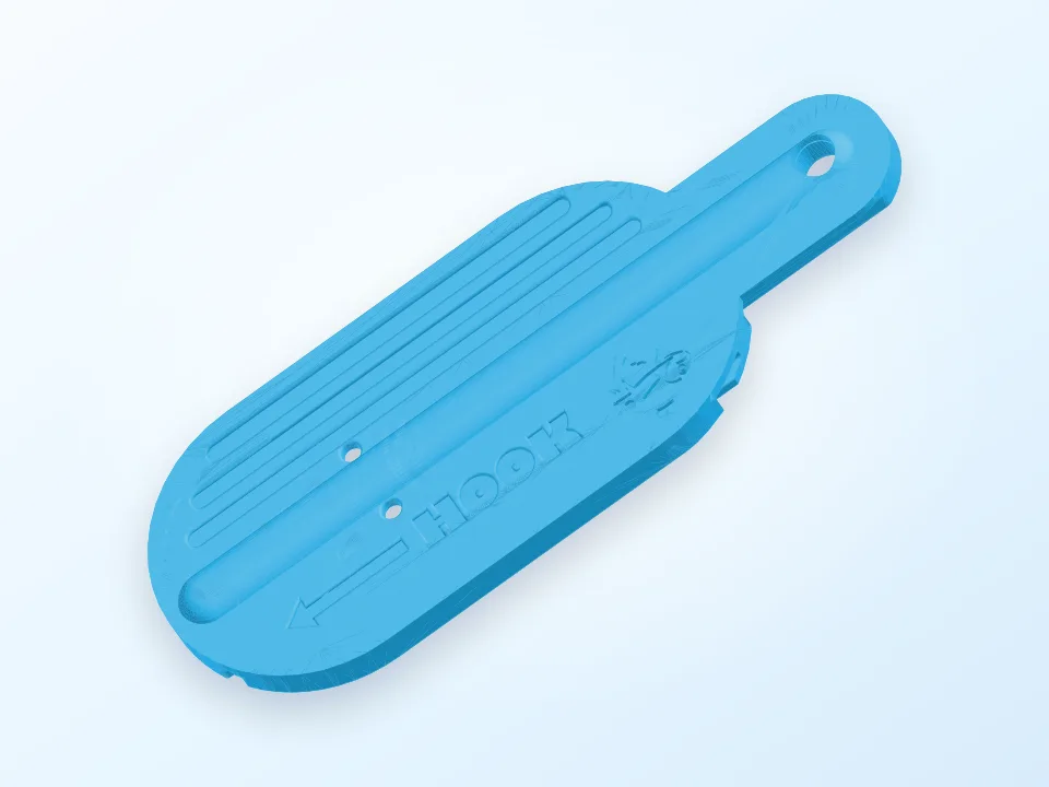 Fish Hook Hand tools 3D model preview