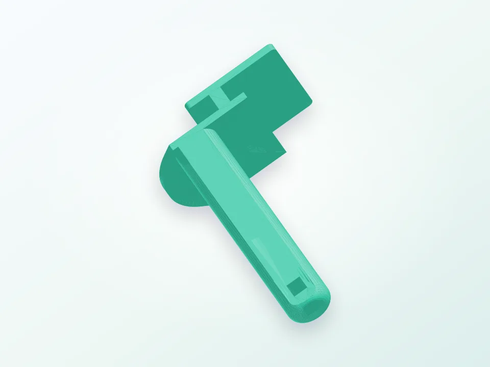 Guider 2 Filament Holder Pin Remix 3D model preview