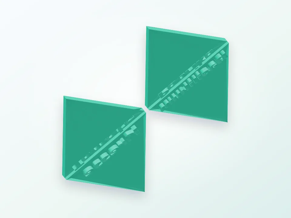 Pflanzen Schilder 3D model preview