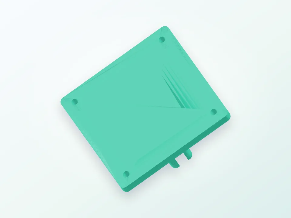 Wall bracket Krom Kimu 3D model preview