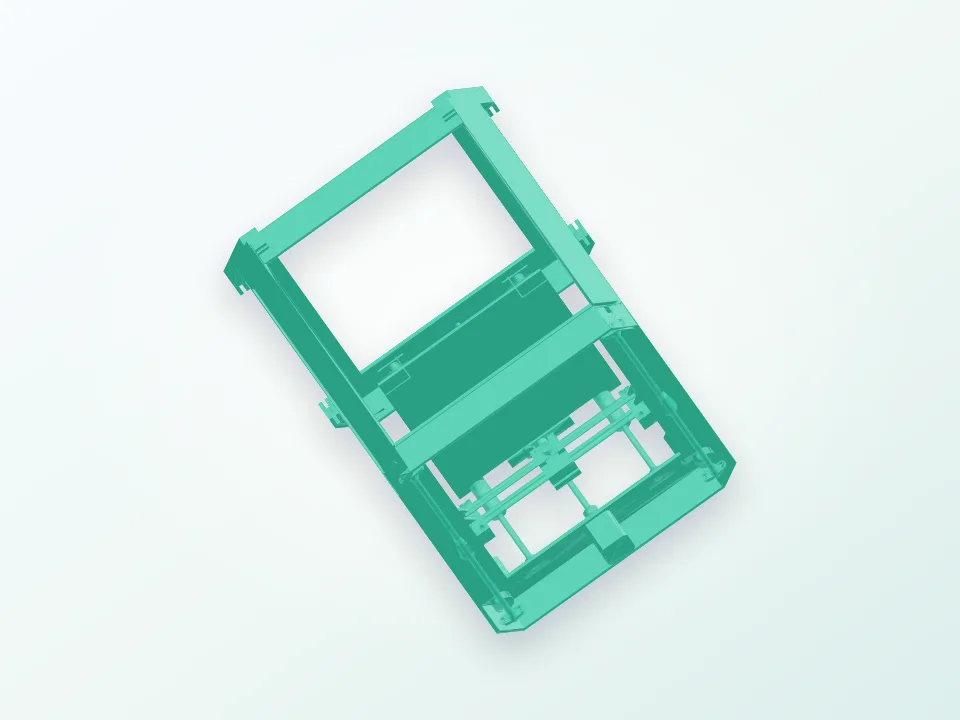 Doboz 2  (H-Bot 3D printer) 3D model preview