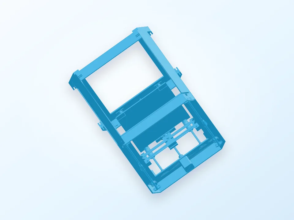 Doboz 2  (H-Bot 3D printer) 3D model preview