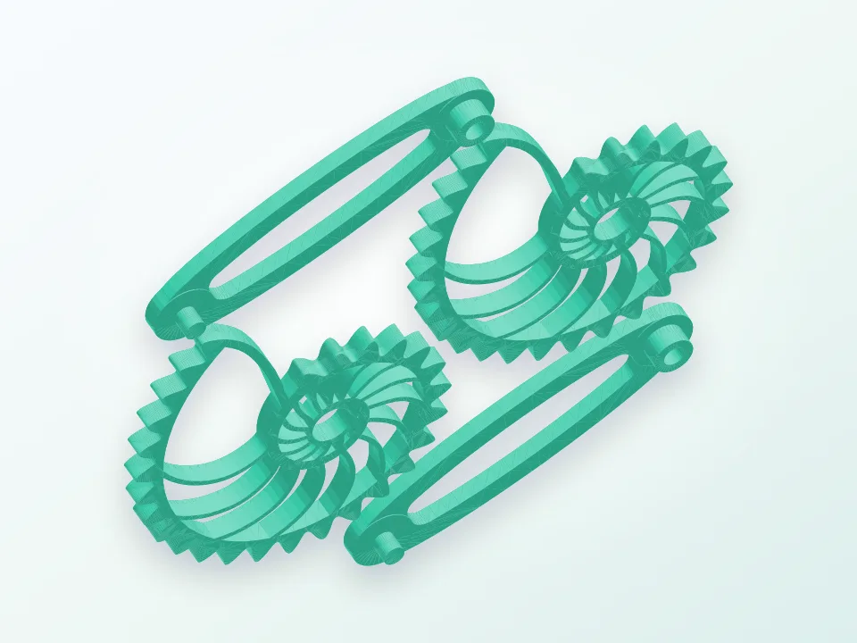 Nautilus Gears 3D model preview