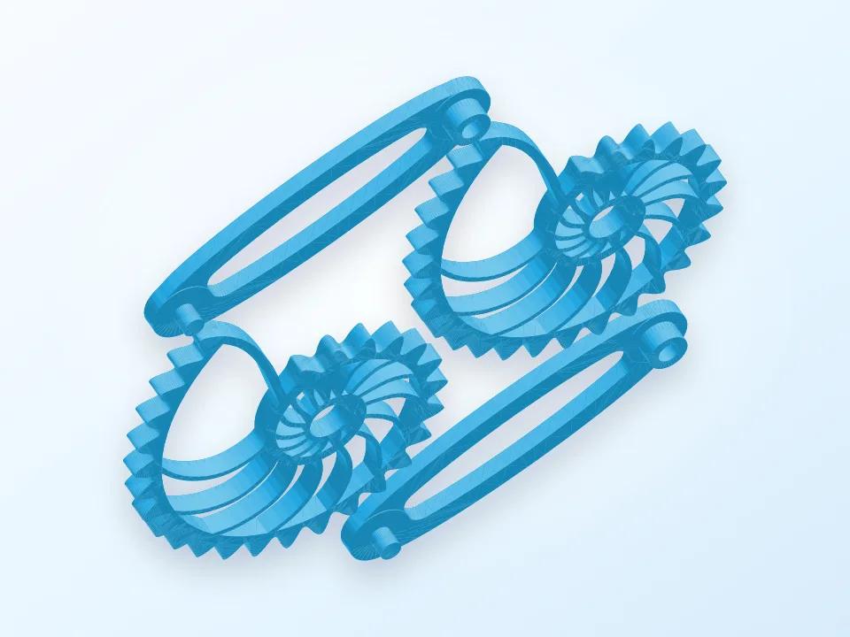 Nautilus Gears 3D model preview