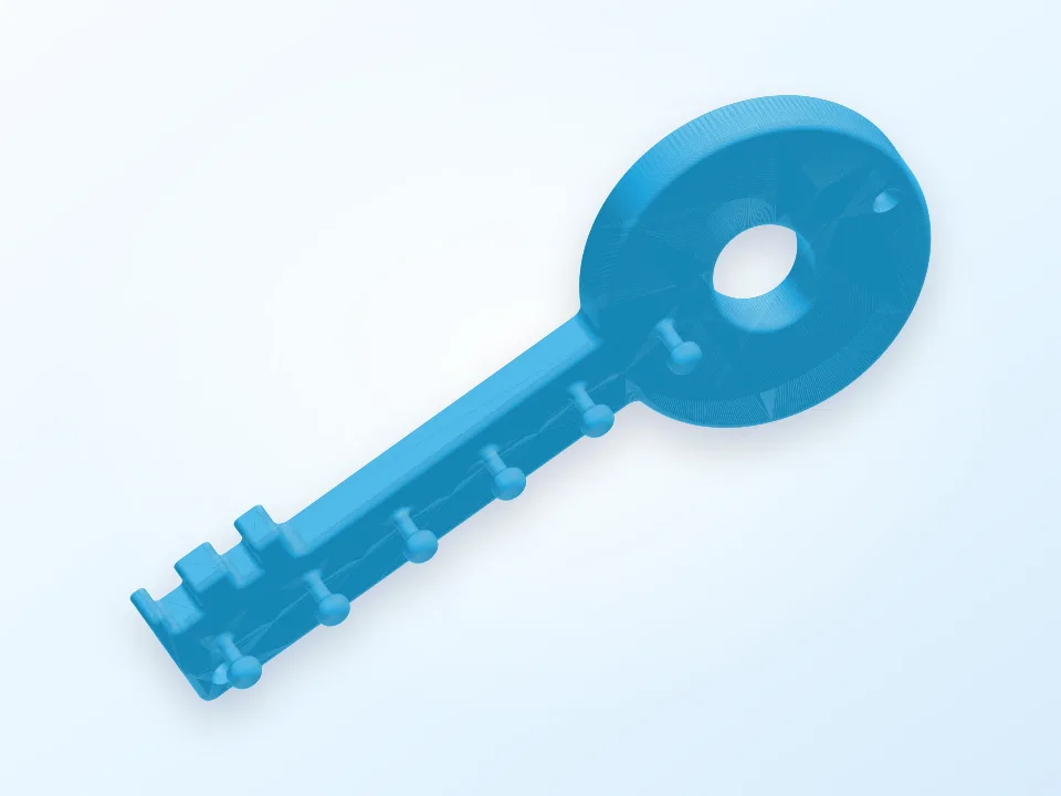 Key-Holder 3D model preview