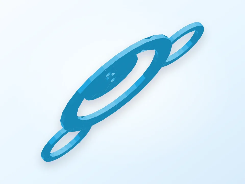 Sundial Base 3D model preview