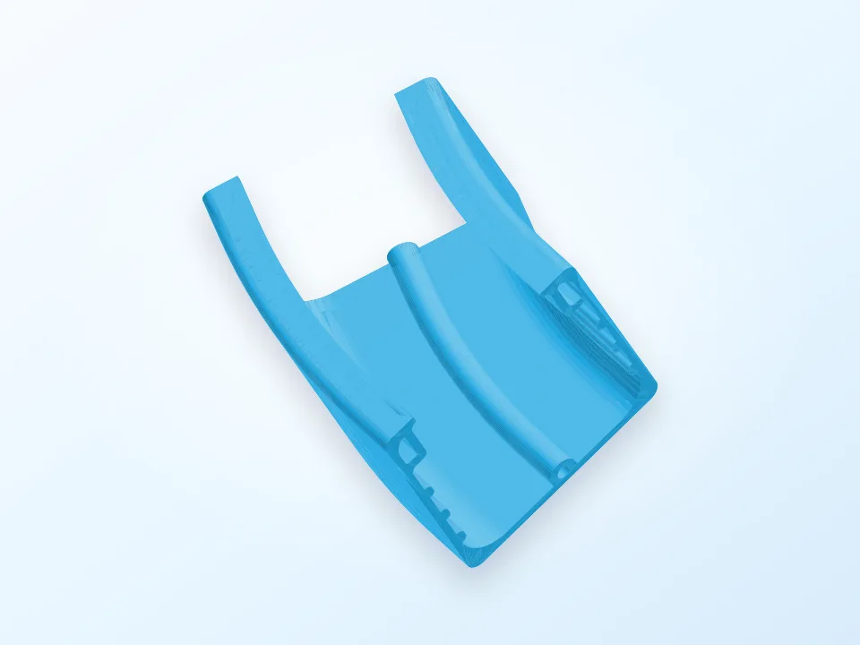 Train tunneled 3D model preview