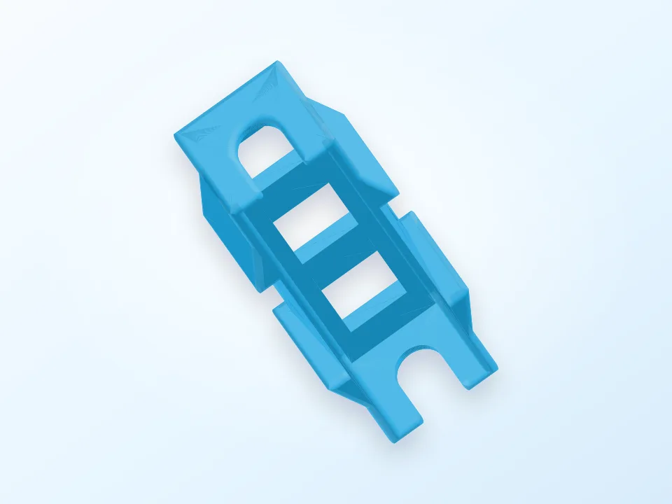 Anderson Powerpole PP15/45 Retainer Clip 3D model preview