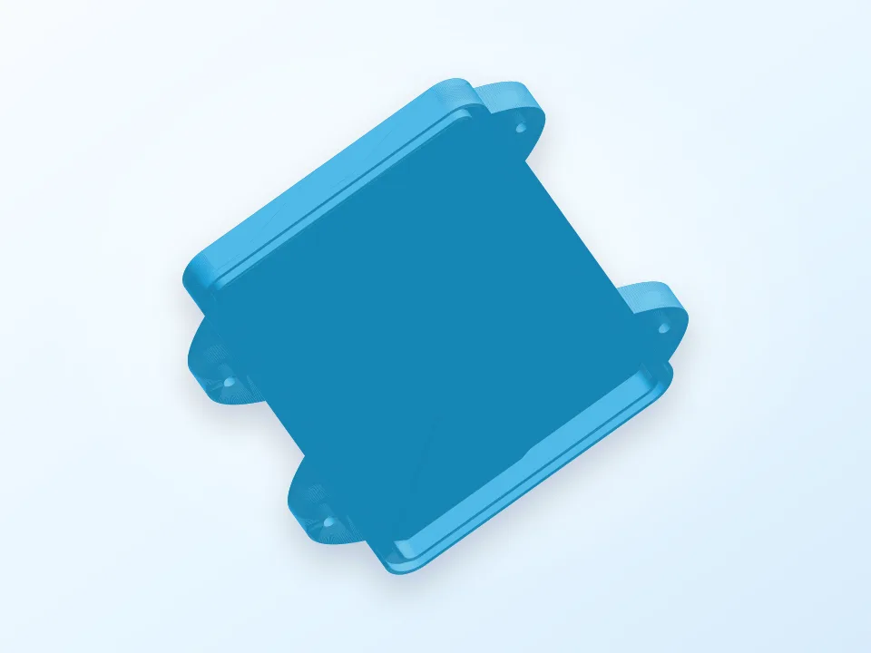 Couvercle de pile sirene eden HA200E 3D model preview