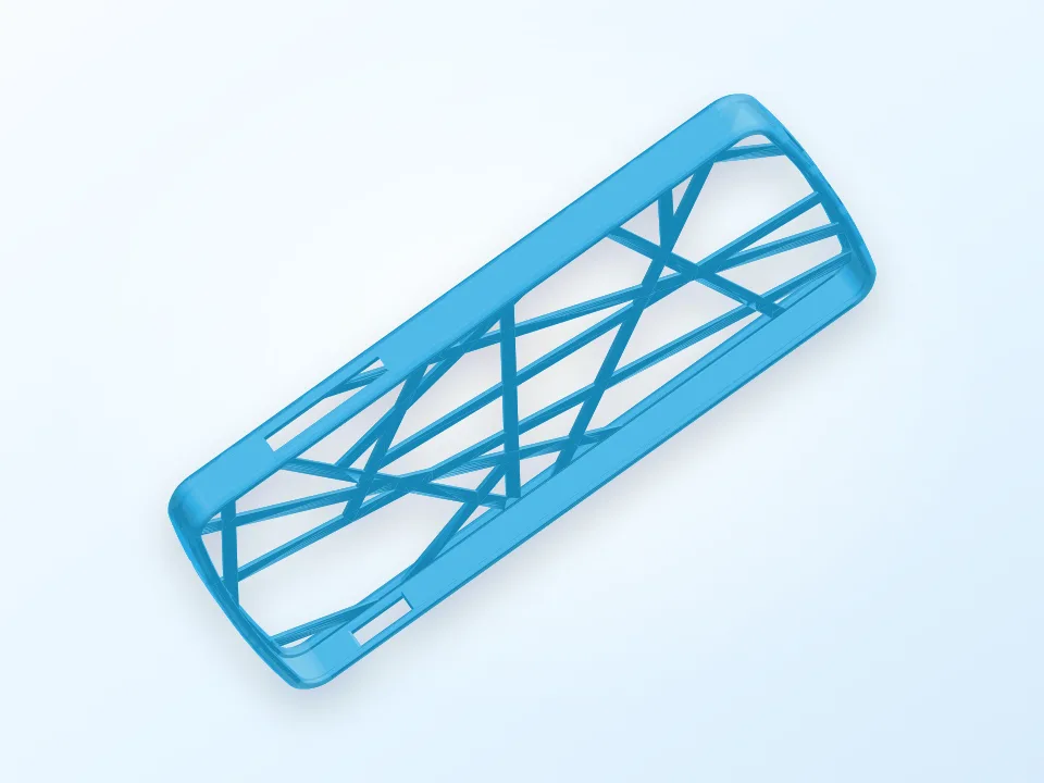 Nexus 5 Web Case 3D model preview