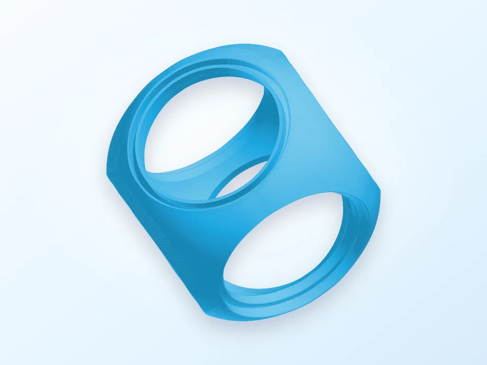 Simple Gyro 3D model preview