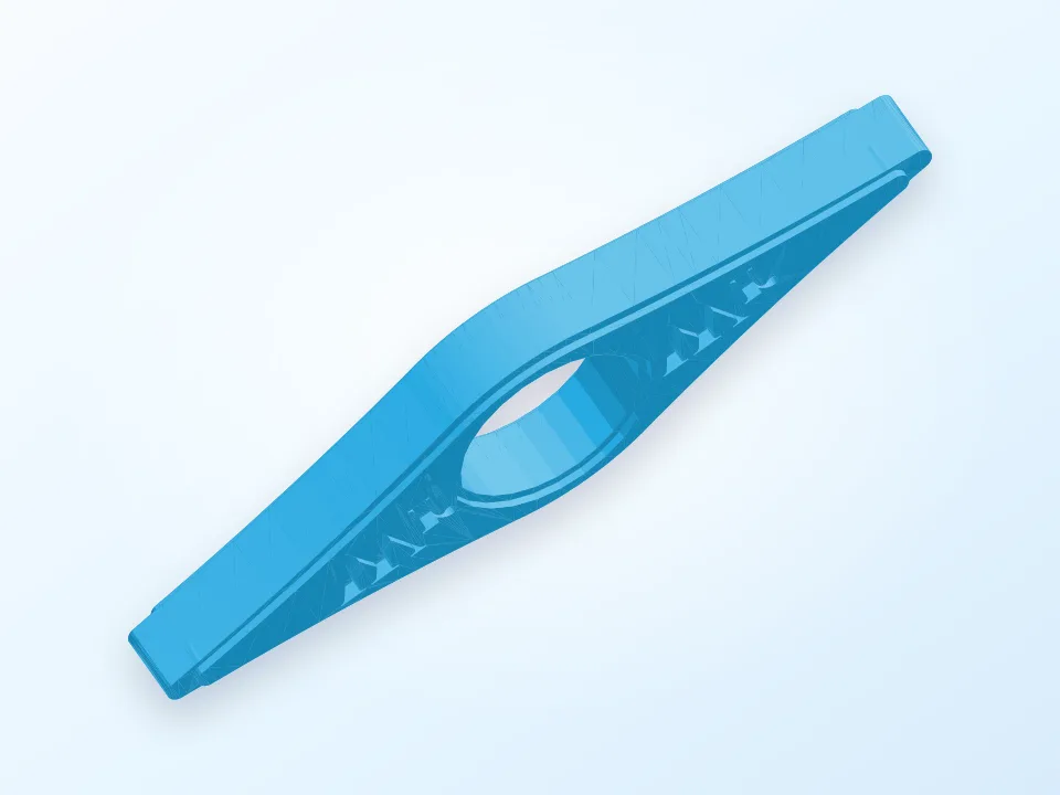 Book Page Holder 3D model preview