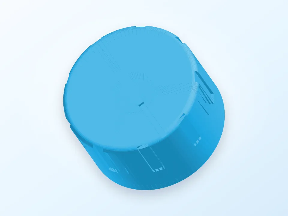 Potentiometer dile 3D model preview