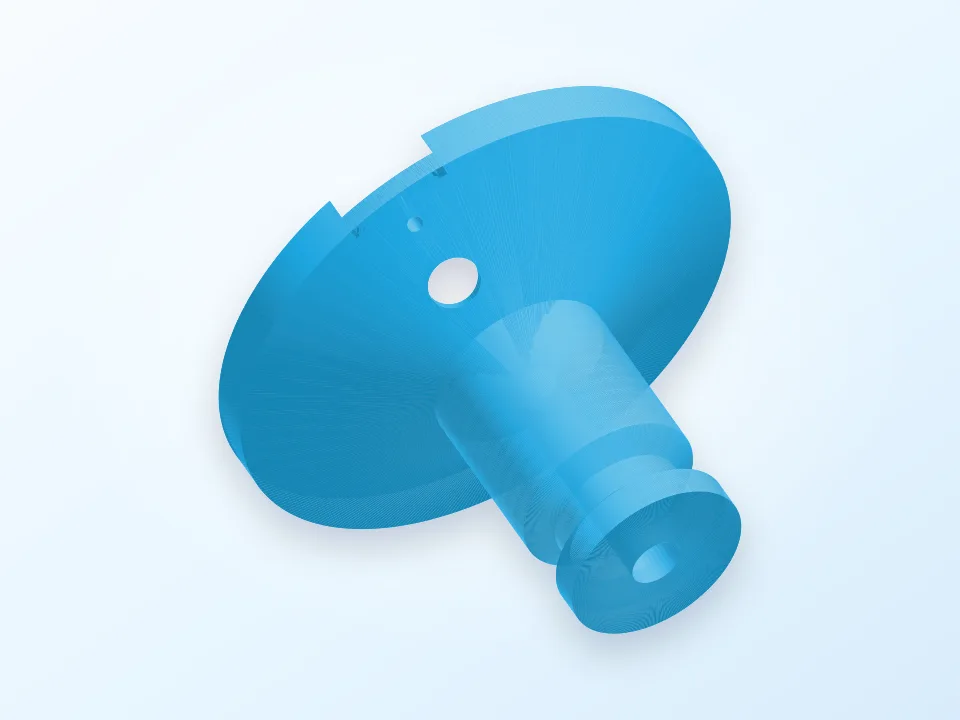 supporto litofania 3D model preview