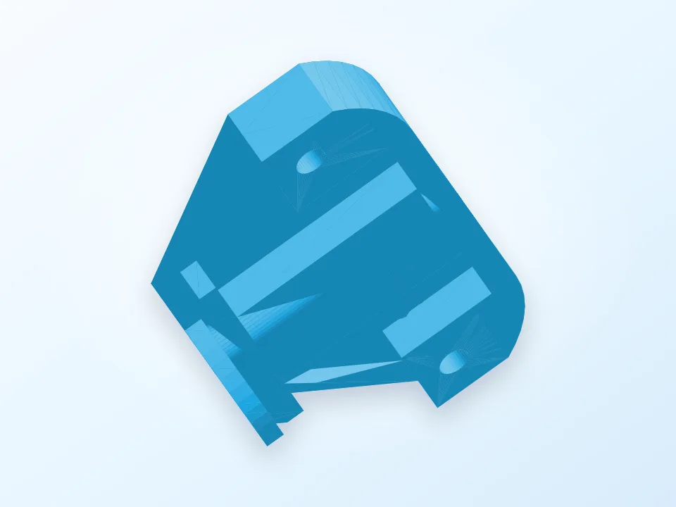 Door stopper 3D model preview