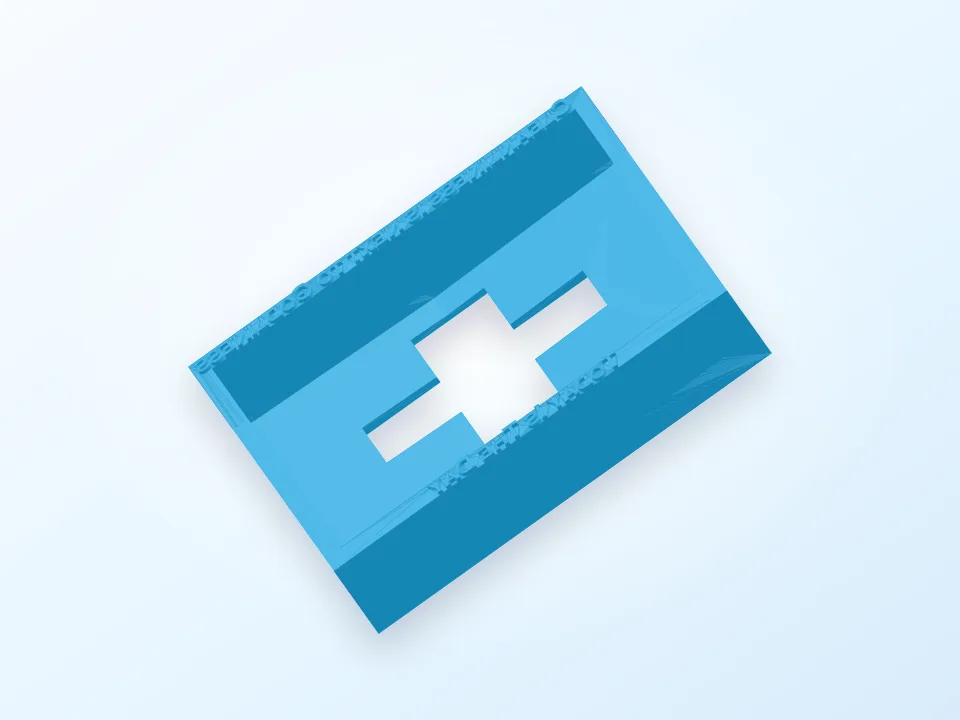 Holder for Soap Bars 3D model preview