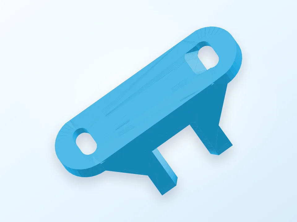 Bearing Holder for 608zz 3D model preview