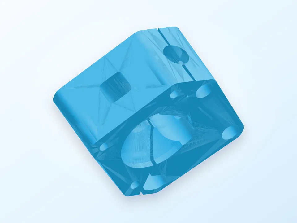 Fostruder K4 - Dual Drive Extruder 3D model preview