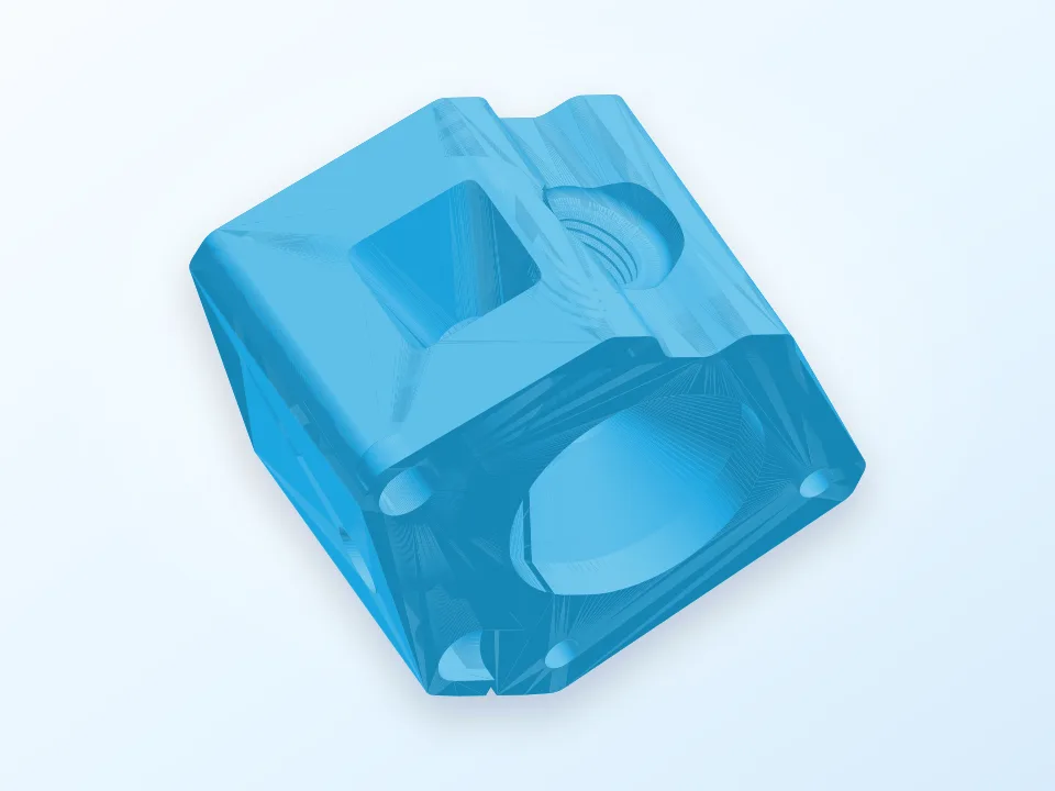 Fostruder H4 - Dual Drive Extruder 3D model preview