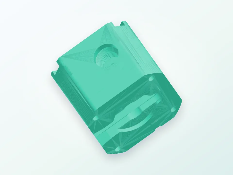 Quadstruder K7 - Dual Drive Extruder 3D model preview