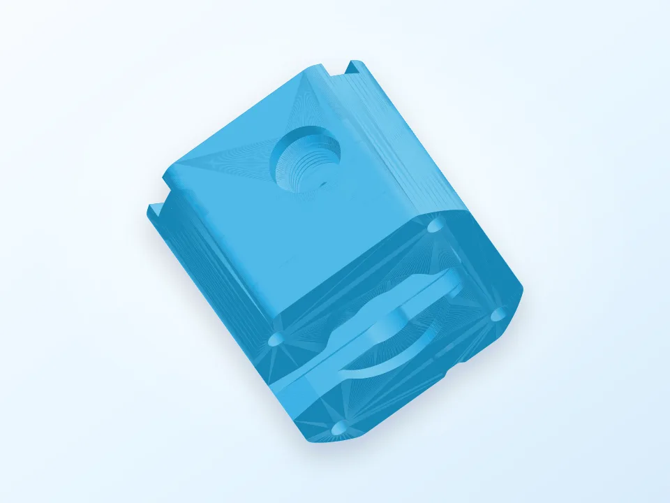 Quadstruder K7 - Dual Drive Extruder 3D model preview