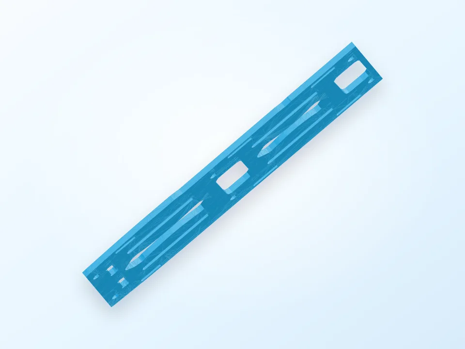 Eachine Falcon 250 Battery Plate 3D model preview