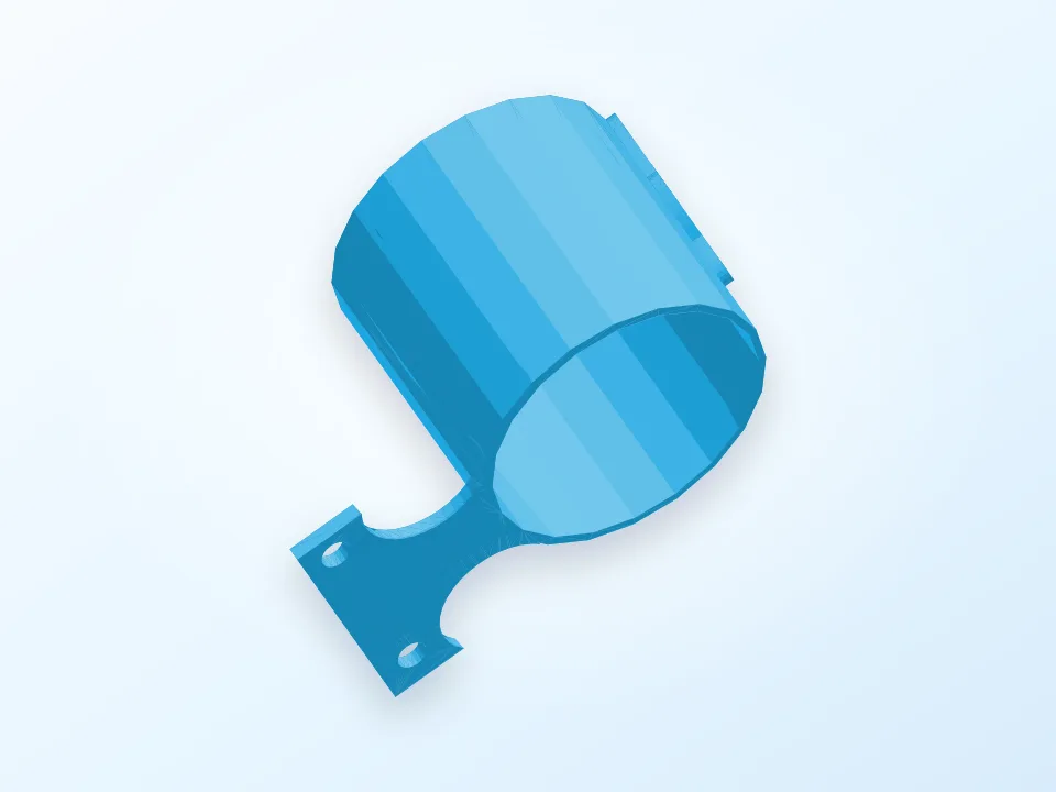 Desk Cup Holder 3D model preview